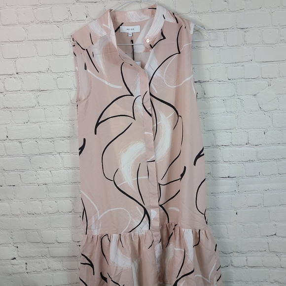 Reiss Anastasia Artist Print Dress Size 2 - Picture 5 of 11